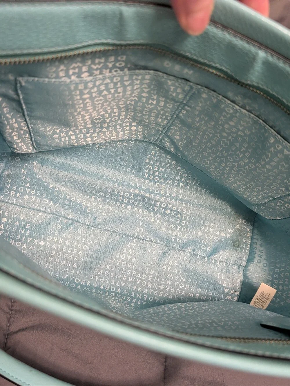 Kate Spade Wellesly Aqua Bag- Large